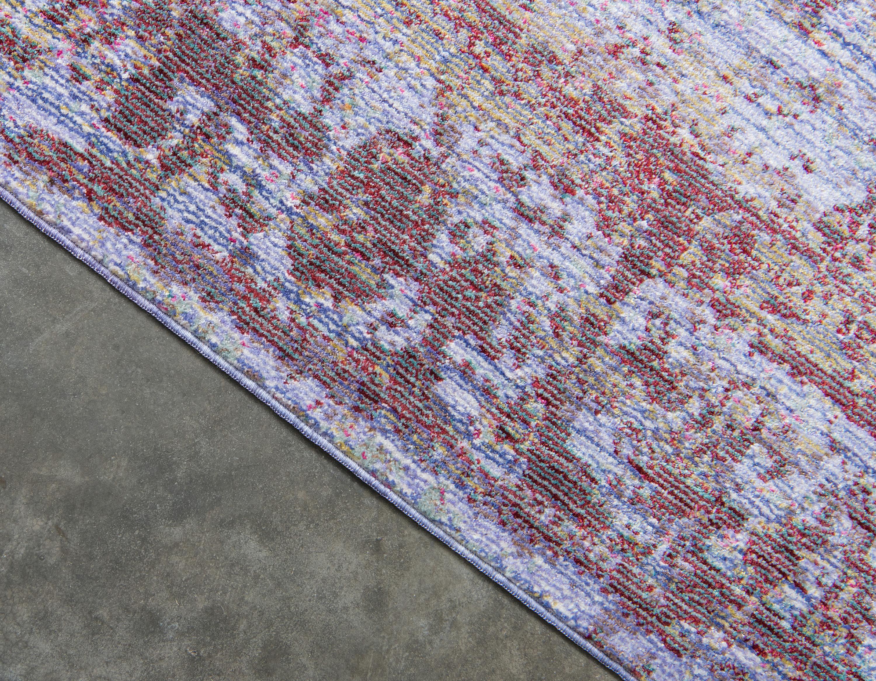 Zaire - Violet Gradient Blend Rug